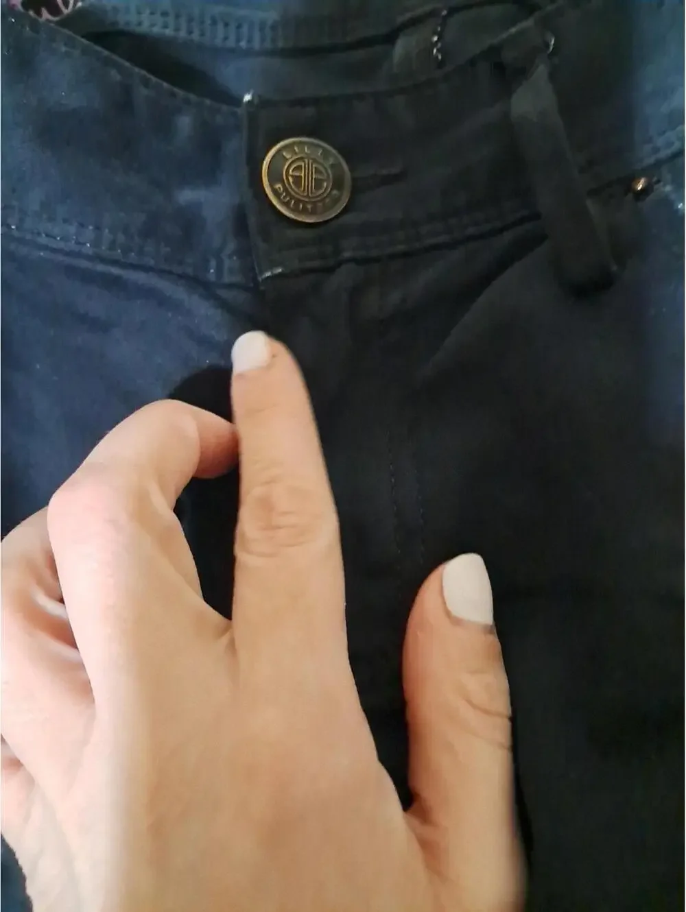 Lilly Pulitzer Women's Size 2 Black Denim Stretch‎ Pants Worth Skinny Jeans